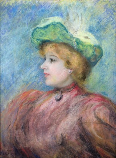 Ritratto di Mademoiselle Dieterle da Pierre Auguste Renoir